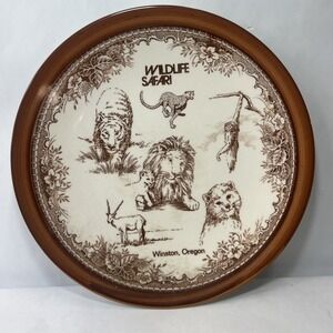 Wildlife Safari Winston Oregon Decorative Collectible Plate‎